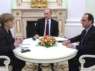 Ông Putin, Hollande và bà Merkel sắp gặp nhau tại Trung Quốc