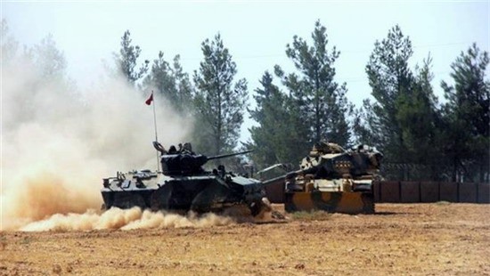 Đặc nhiệm Thổ Nhĩ Kỳ xâm nhập lãnh thổ Syria để diệt IS