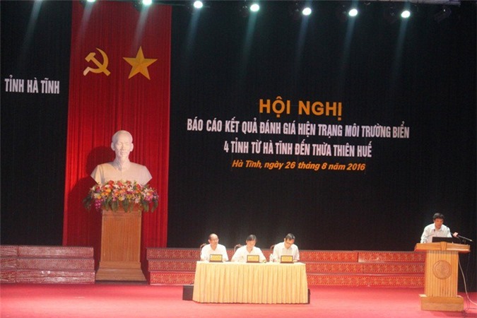 Hà Tĩnh: Công bố kết quả điều tra ô nhiễm môi trường biển tại miền Trung 