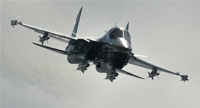 Nga điều động các cường kích Su-34 đến Crimea