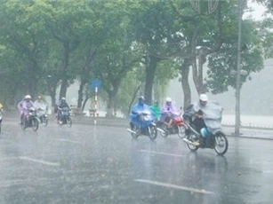 Dự báo thời tiết 28/8: Bắc Bộ mưa to trên diện rộng, đề phòng mưa đá