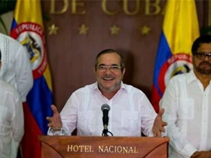 Phiến quân FARC tại Colombia tuyên bố bắt đầu ngừng bắn