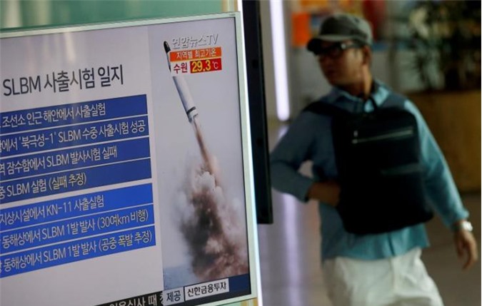 Chuyên gia Mỹ lo Triều Tiên triển khai SLBM trên đất liền