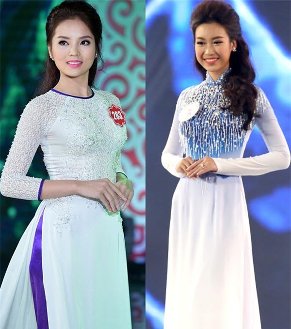"Đọ" nhan sắc giữa Hoa hậu Mỹ Linh và Hoa hậu Kỳ Duyên