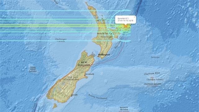 Động đất 7,1 độ Richter gây sóng thần ở New Zealand
