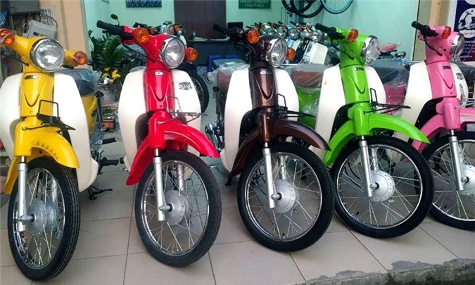Xe Tàu "nhái" Super Cub dáng Nhật vẫn được vạn người mê