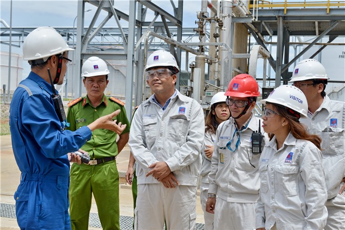 Thanh tra việc bảo vệ môi trường tại Nhà máy Lọc dầu Dung Quất