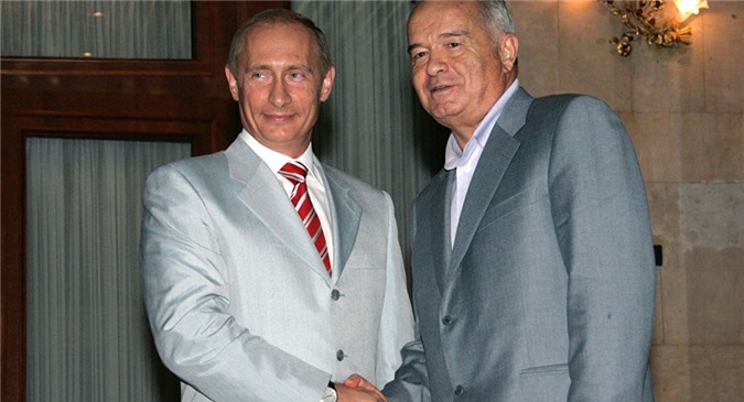 Ông Putin sẽ đích thân đến viếng Tổng thống Uzbekistan