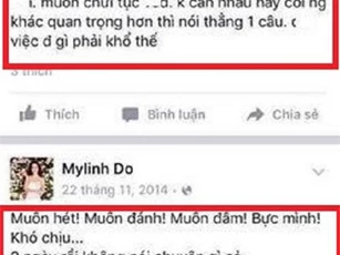 Hoa hậu Đỗ Mỹ Linh khẳng định không chửi bạn trai trên Facebook