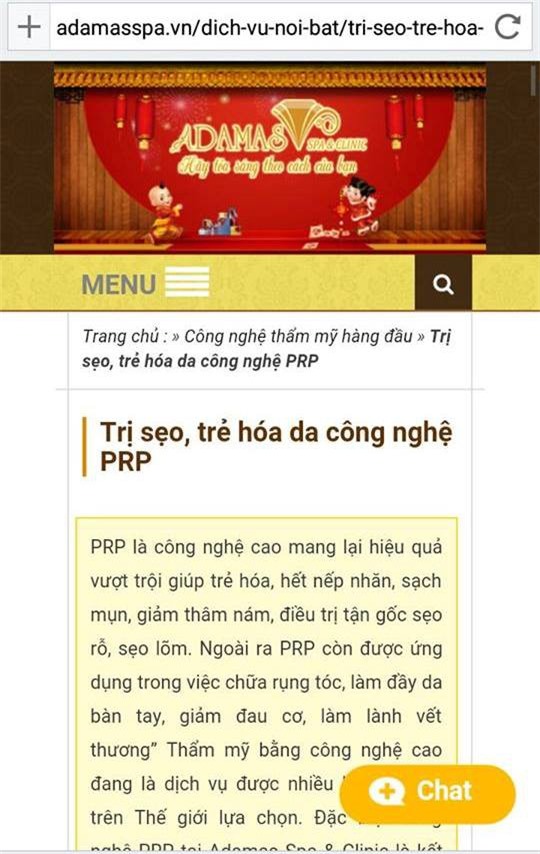 Thẩm mỹ Adamas spa & clinic: Qua mặt Thanh tra hay lừa đảo khách hàng?