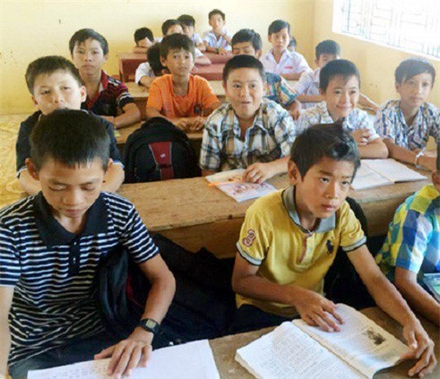 575 học sinh vùng biển Kỳ Hà đã đến trường sau sự cố Formosa