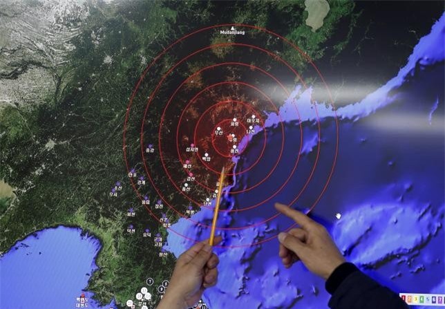 Nga, Trung Quốc chưa đo được nồng độ phóng xạ sau khi Triều Tiên thử hạt nhân