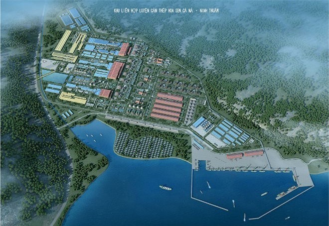 Ninh Thuận chưa chủ trương cấp phép dự án thép Cà Ná của Hoa Sen