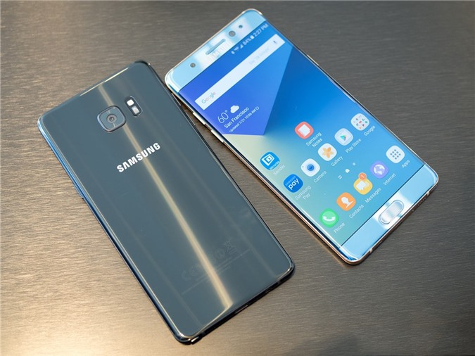 Cấm sạc và ký gửi điện thoại Samsung Galaxy Note 7 trên máy bay