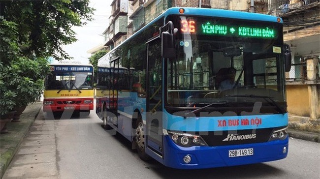 Hà Nội: ra mắt hàng loạt xe buýt mới có wifi miễn phí