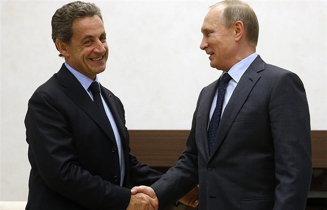 Sarkozy nói sẽ không bao giờ trừng phạt Nga nếu là Tổng thống Pháp