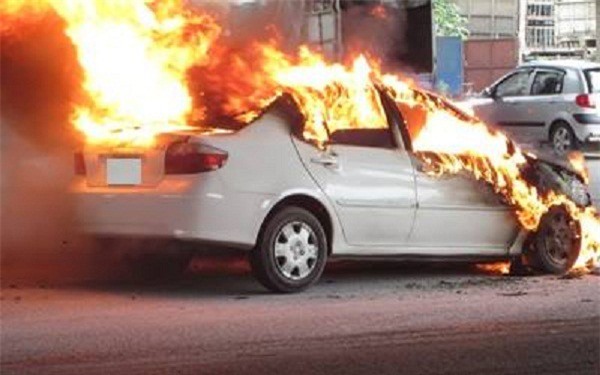 Hé lộ nguyên nhân vụ cháy xe chết người ở sân bay Nội Bài