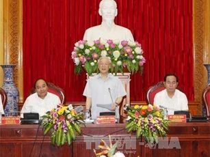 Tổng Bí thư lần đầu tham gia Đảng ủy Công an Trung ương