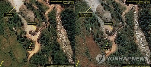 Triều Tiên có thể lại chuẩn bị vụ thử hạt nhân mới