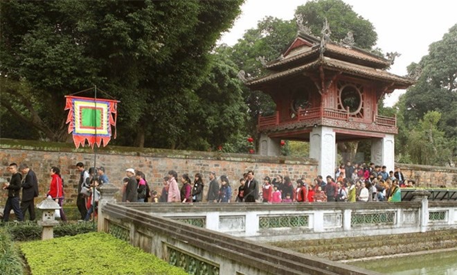 Xử nghiêm việc lén lút xây điện thờ ở Văn Miếu Quốc Tử Giám