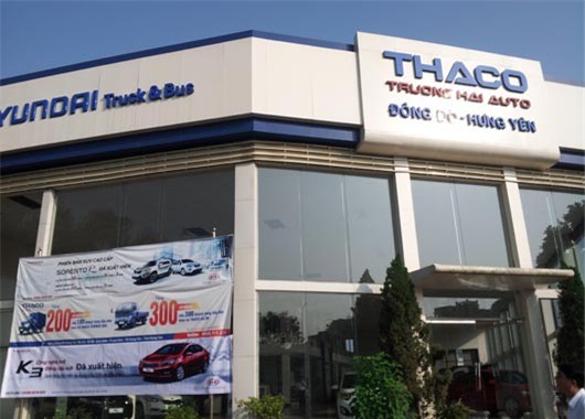 Mỗi ngày THACO thu lời gần triệu USD, bán gần 295 xe ôtô