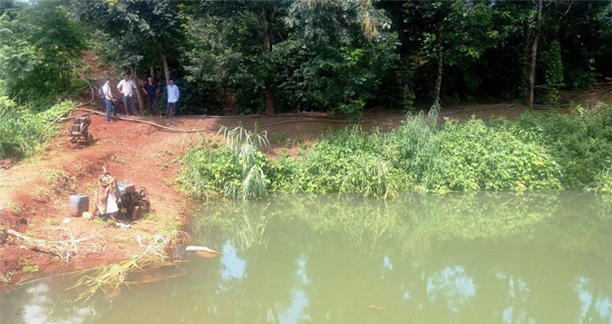 Bố trầm cảm ôm hai con sinh đôi nhảy ao tự tử