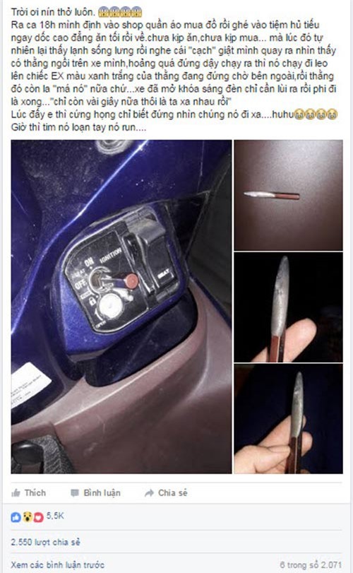 Cô gái suýt mất xe "nín thở" kể phút kẻ trộm mở khóa