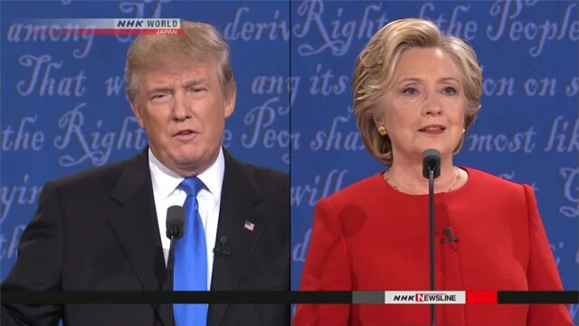 Cả Trump và Clinton đều tuyên bố chiến thắng sau màn tranh luận