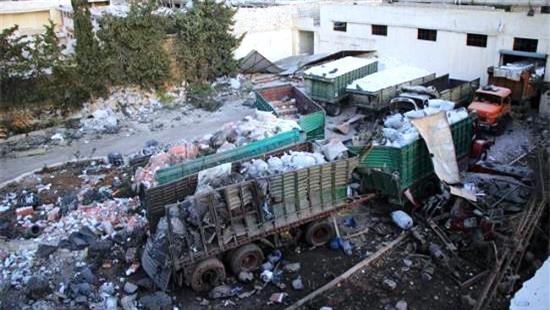 Nga: Phiến quân Syria chuẩn bị tấn công bằng vũ khí hóa học ở Aleppo