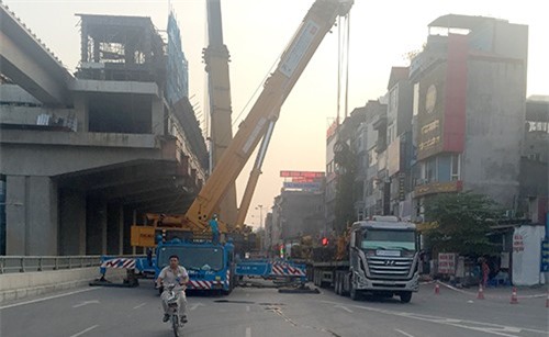 Xử phạt 30 triệu đồng nhà thầu tuyến đường sắt Cát Linh - Hà Đông