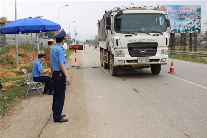 Khoảng 840 tỷ đồng đầu tư xây 50 Trạm kiểm tra tải trọng xe