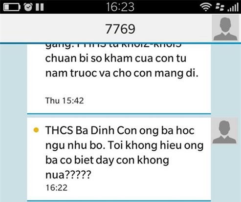 Lời khai của hacker gửi tin nhắn "con học ngu như bò"