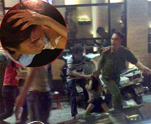 TP. HCM: Công an nắm tóc người phụ nữ kéo lê trên phố?