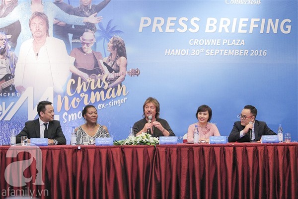 Chris Norman, Boney M sẽ cháy hết mình tại Việt Nam