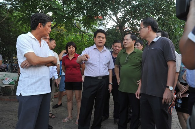 Chủ tịch Hà Nội yêu cầu kiểm tra các hồ nước sau vụ cá chết ở Hồ Tây