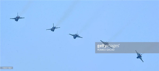 Không quân Indonesia tập trận "khủng" tại Biển Đông