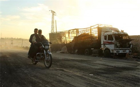 LHQ lên tiếng về vụ tấn công đoàn xe cứu trợ ở Aleppo