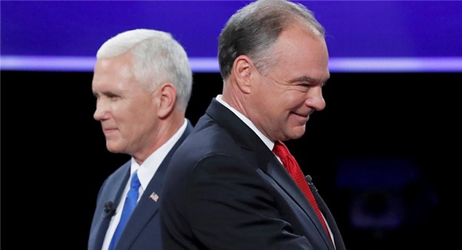 Mỹ: Màn tranh luận kịch tính của hai ứng viên phó tướng