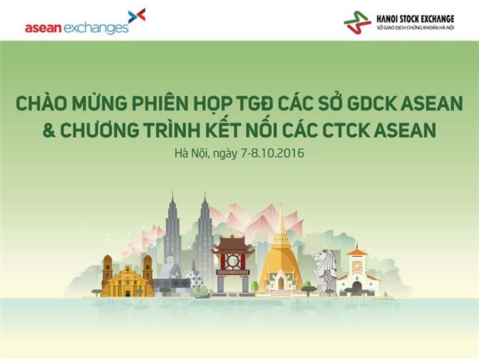 Sắp có "đại tiệc" của giới chứng khoán khu vực ASEAN tại Hà Nội