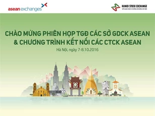Sắp có "đại tiệc" của giới chứng khoán khu vực ASEAN tại Hà Nội