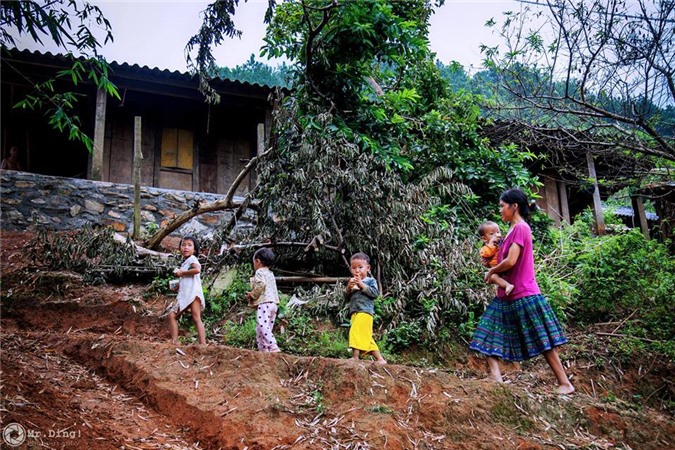 Đau lòng nhìn trẻ vùng cao đu dây, kéo mảng đối diện “hà bá” đi học hàng ngày