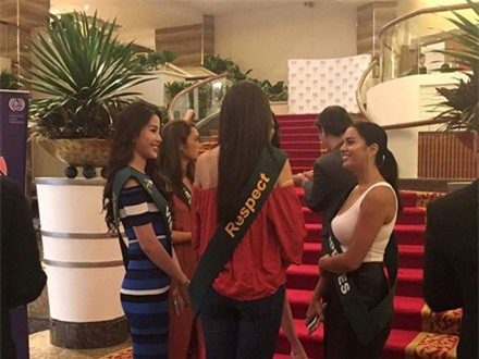 Những hoạt động đầu tiên của Nam Em tại Miss Earth 2016