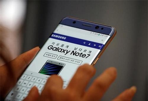 Samsung tạm ngừng sản xuất điện thoại Galaxy Note 7