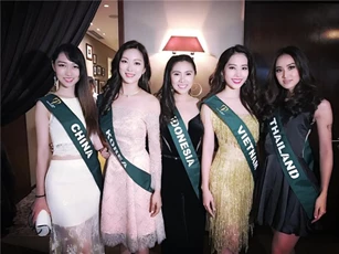 Nam Em đọ sắc bên dàn thí sinh trong khu vực Asia tại Miss Earth 2016