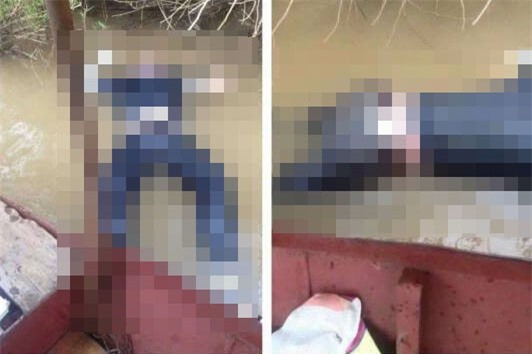 Tá hỏa thi thể người đàn ông nổi lập lờ dưới chân cầu Vĩnh Tuy