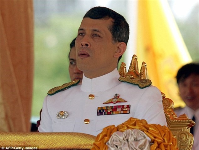 Hoàng Thái tử Maha Vajiralongkorn sẽ kế vị ngôi vua Thái Lan