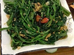 Khách hàng phát hoảng vì rau xào đỉa tại nhà hàng Kampong Láng Hạ
