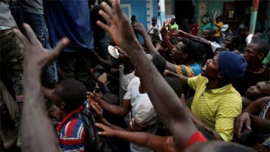 Xe hàng cứu trợ sau bão Matthew của LHQ bị cướp phá tại Haiti