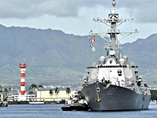 Tàu chiến Mỹ lần đầu được cập cảng New Zealand sau 30 năm