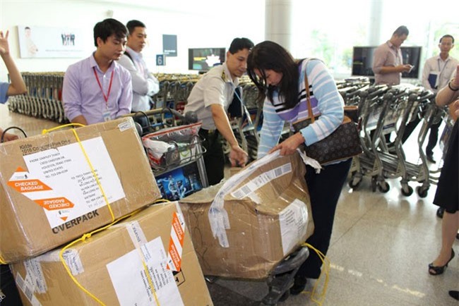 Các hành lý của người xuất, nhập cảnh được miễn thuế
